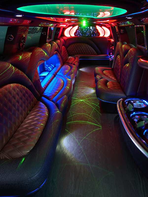 party bus interior